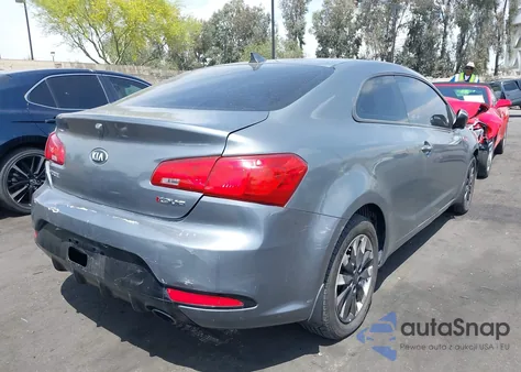 2014 Kia Forte Koup Ex из США, поврежденный, VIN KNAFX6A83E5215649